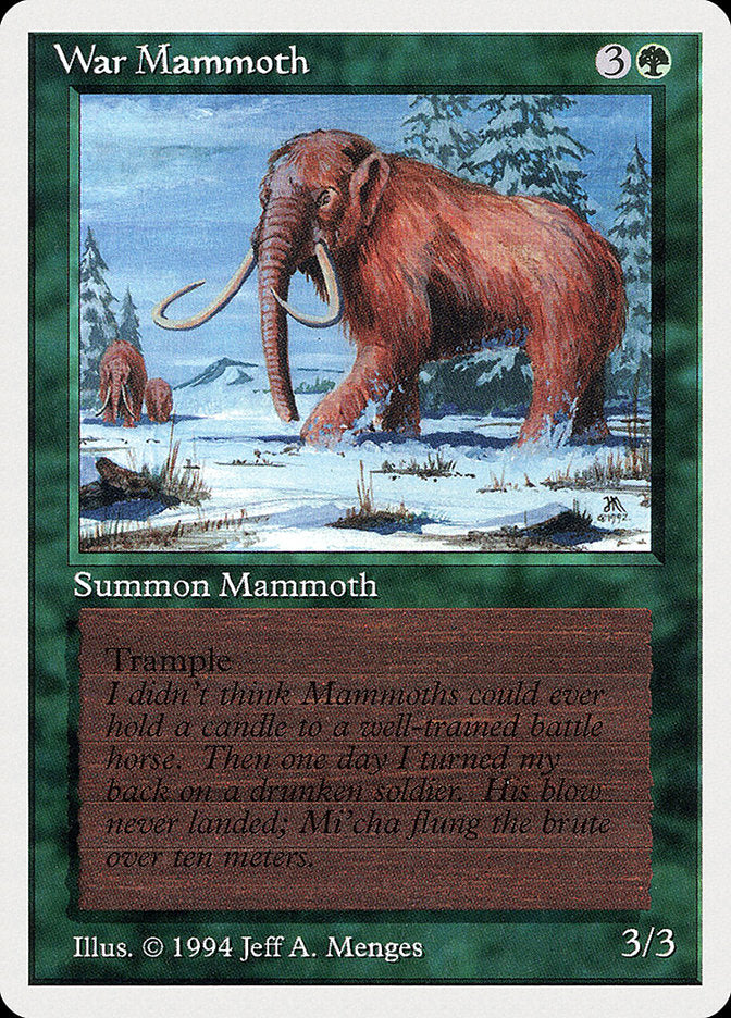 War Mammoth [Summer Magic / Edgar] | Rock City Comics