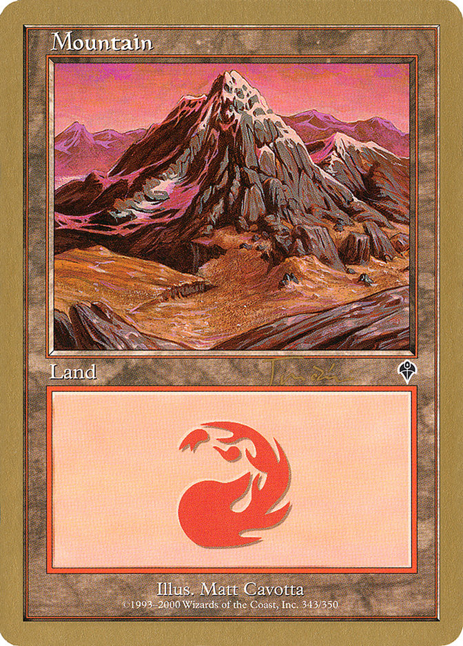 Mountain (jt343a) (Jan Tomcani) (INV) [World Championship Decks 2001] | Rock City Comics