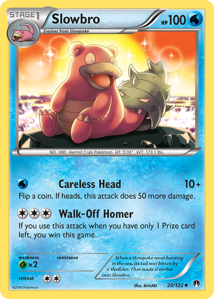 Slowbro (20/122) [XY: BREAKpoint] | Rock City Comics