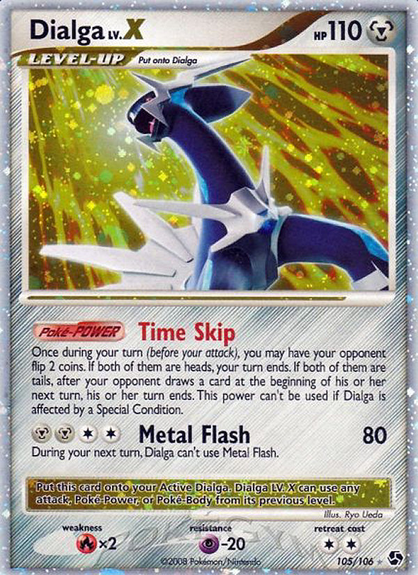 Dialga LV.X (105/106) [Diamond & Pearl: Great Encounters] | Rock City Comics