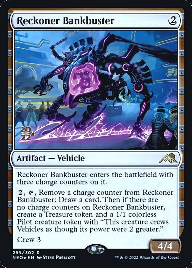 Reckoner Bankbuster [Kamigawa: Neon Dynasty Prerelease Promos] | Rock City Comics