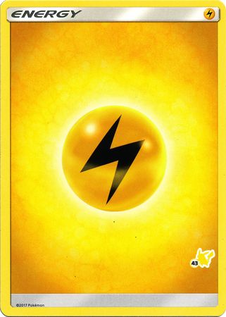 Lightning Energy (Pikachu Stamp #43) [Battle Academy 2020] | Rock City Comics