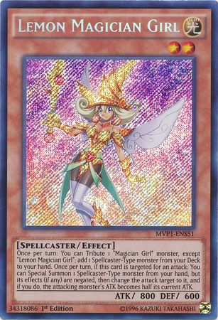 Lemon Magician Girl [MVP1-ENS51] Secret Rare | Rock City Comics