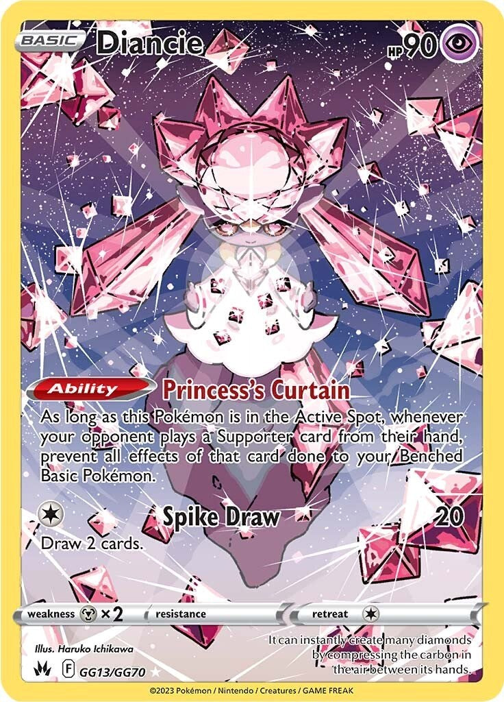 Diancie (GG13/GG70) [Sword & Shield: Crown Zenith] | Rock City Comics