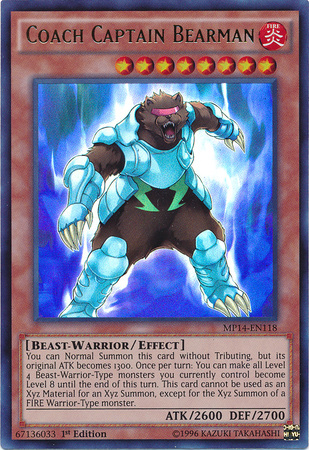 Coach Captain Bearman [MP14-EN118] Ultra Rare | Rock City Comics