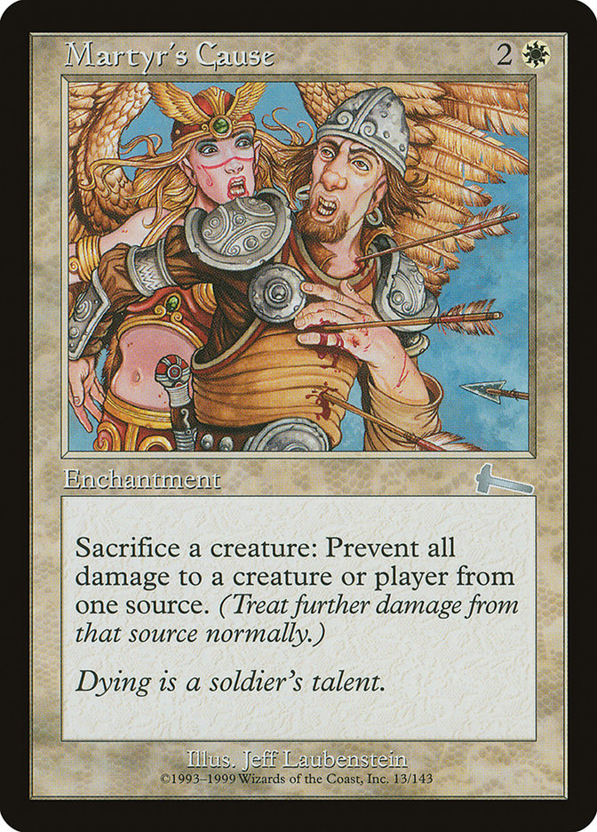 Martyr's Cause [Urza's Legacy] | Rock City Comics