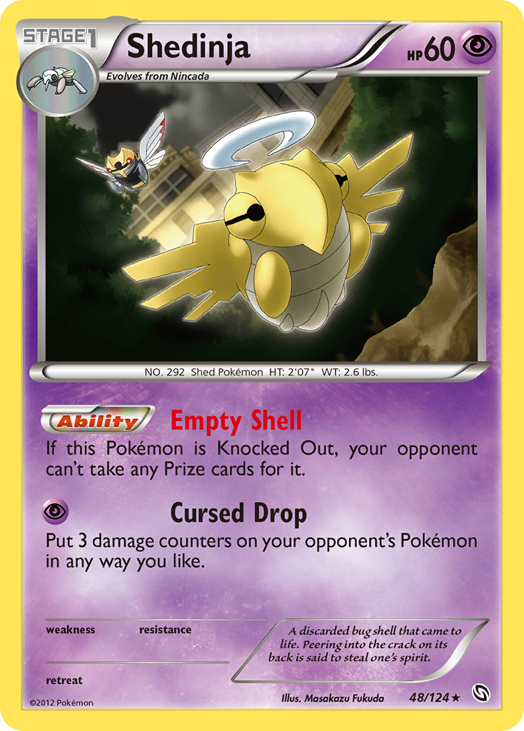 Shedinja (48/124) [Black & White: Dragons Exalted] | Rock City Comics