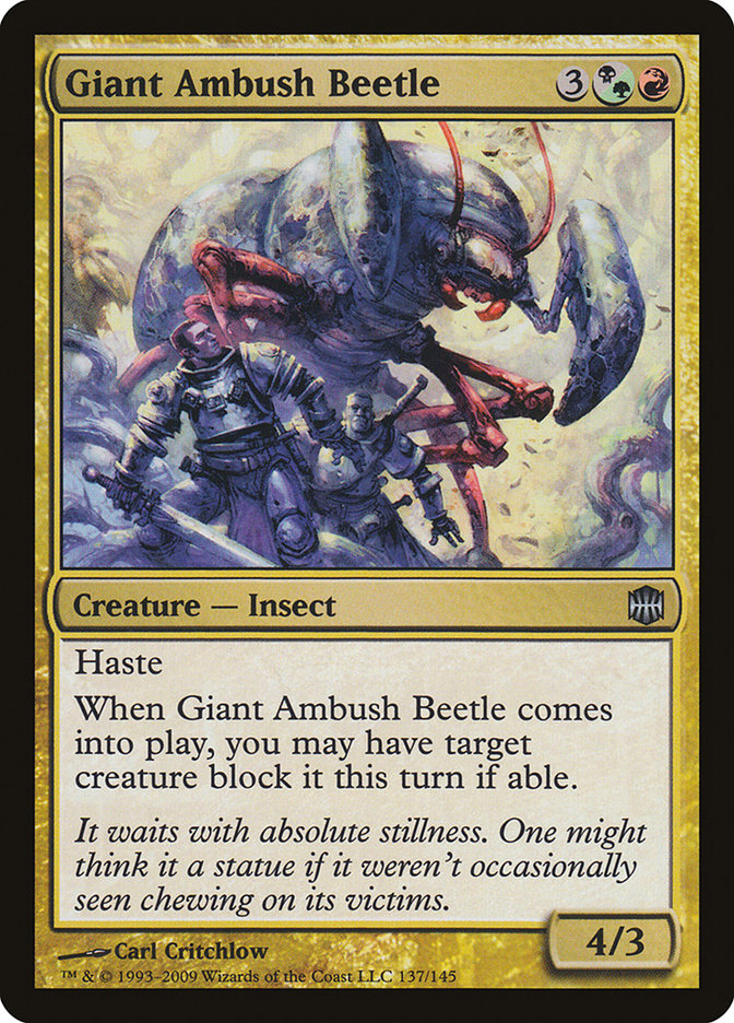 Giant Ambush Beetle [Alara Reborn] | Rock City Comics