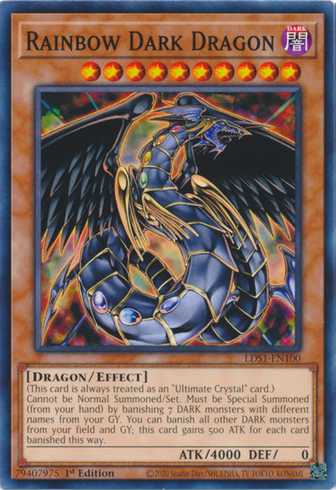 Rainbow Dark Dragon [LDS1-EN100] Common | Rock City Comics