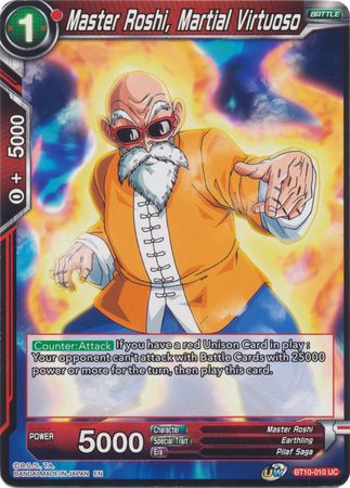 Master Roshi, Martial Virtuoso (BT10-010) [Rise of the Unison Warrior 2nd Edition] | Rock City Comics
