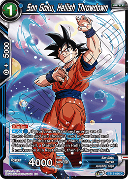 Son Goku, Hellish Throwdown (Common) [BT13-056] | Rock City Comics