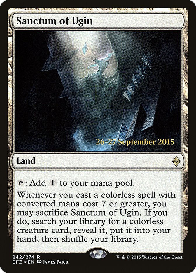 Sanctum of Ugin  [Battle for Zendikar Prerelease Promos] | Rock City Comics