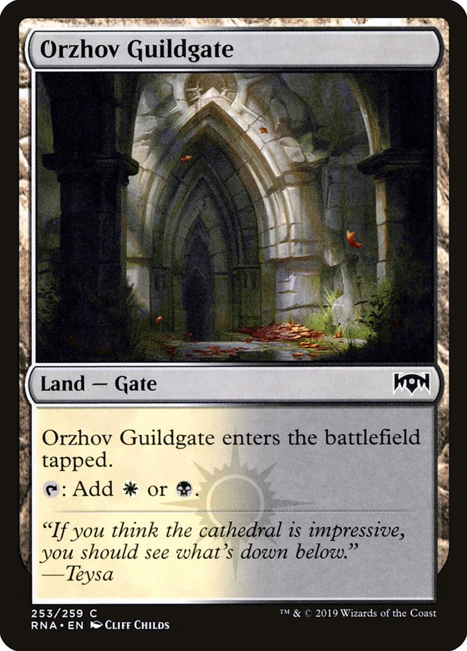 Orzhov Guildgate (253/259) [Ravnica Allegiance] | Rock City Comics