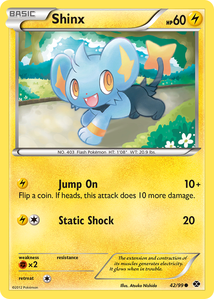 Shinx (42/99) [Black & White: Next Destinies] | Rock City Comics