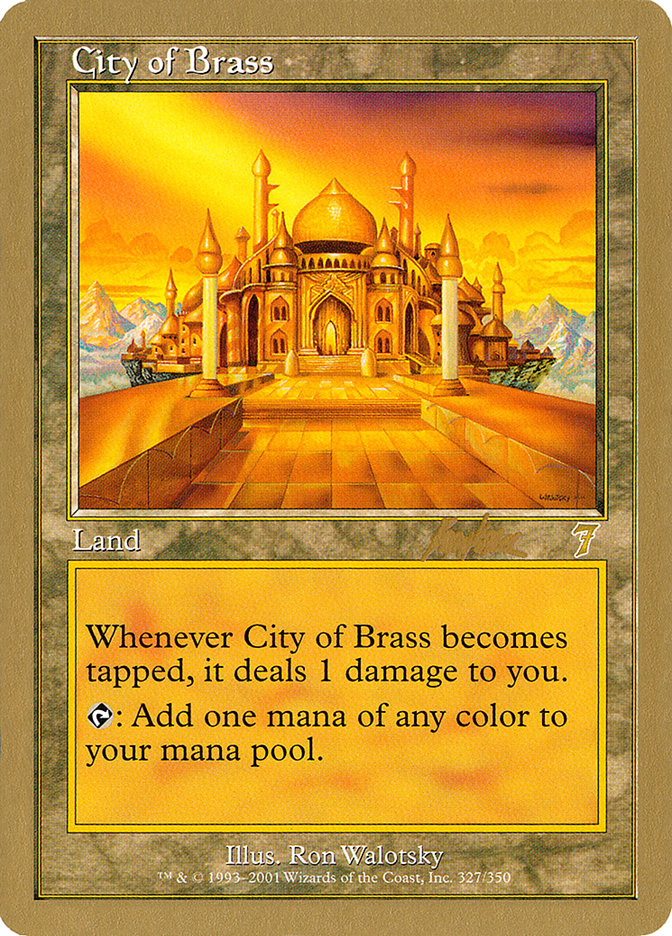 City of Brass (Brian Kibler) [World Championship Decks 2002] | Rock City Comics