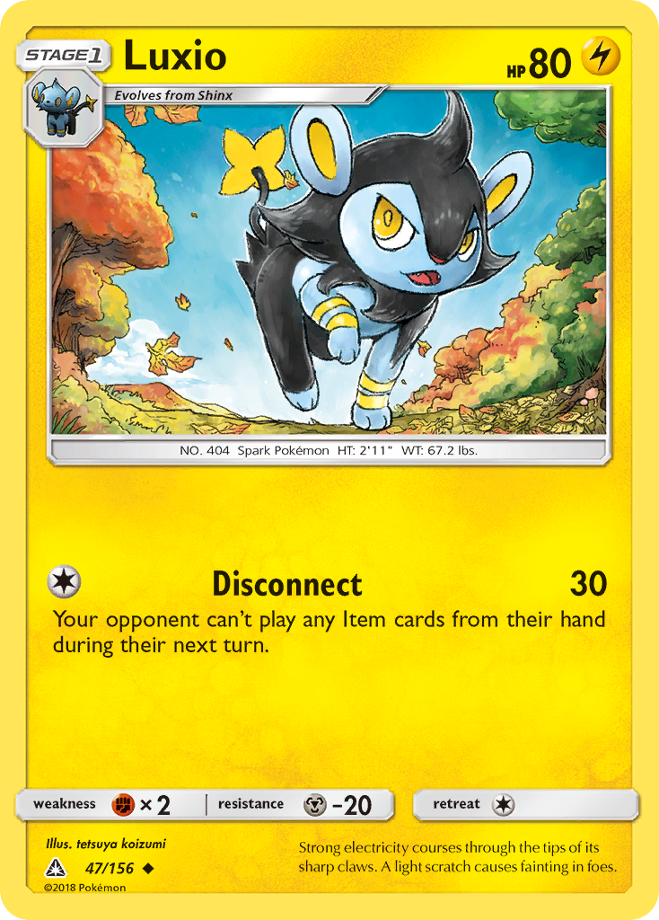 Luxio (47/156) [Sun & Moon: Ultra Prism] | Rock City Comics