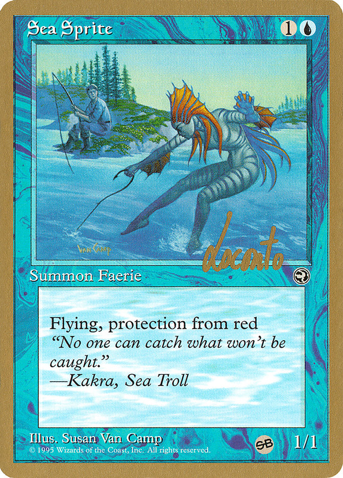 Sea Sprite (Michael Loconto) (SB) [Pro Tour Collector Set] | Rock City Comics