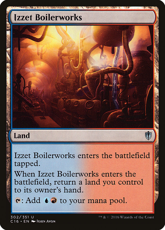 Izzet Boilerworks [Commander 2016] | Rock City Comics