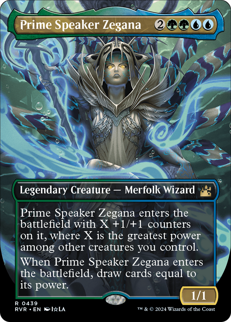 Prime Speaker Zegana (Anime Borderless) [Ravnica Remastered] | Rock City Comics