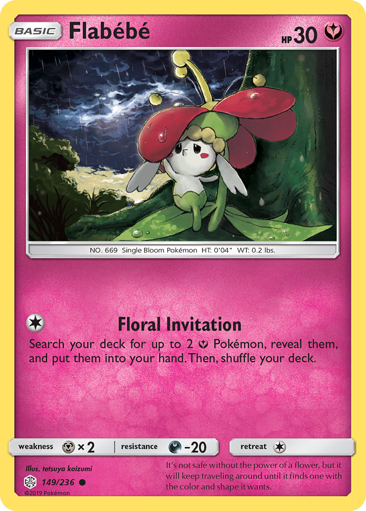 Flabebe (149/236) [Sun & Moon: Cosmic Eclipse] | Rock City Comics