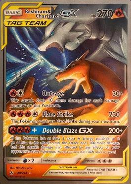 Reshiram & Charizard GX (20/214) (Perfection - Henry Brand) [World Championships 2019] | Rock City Comics