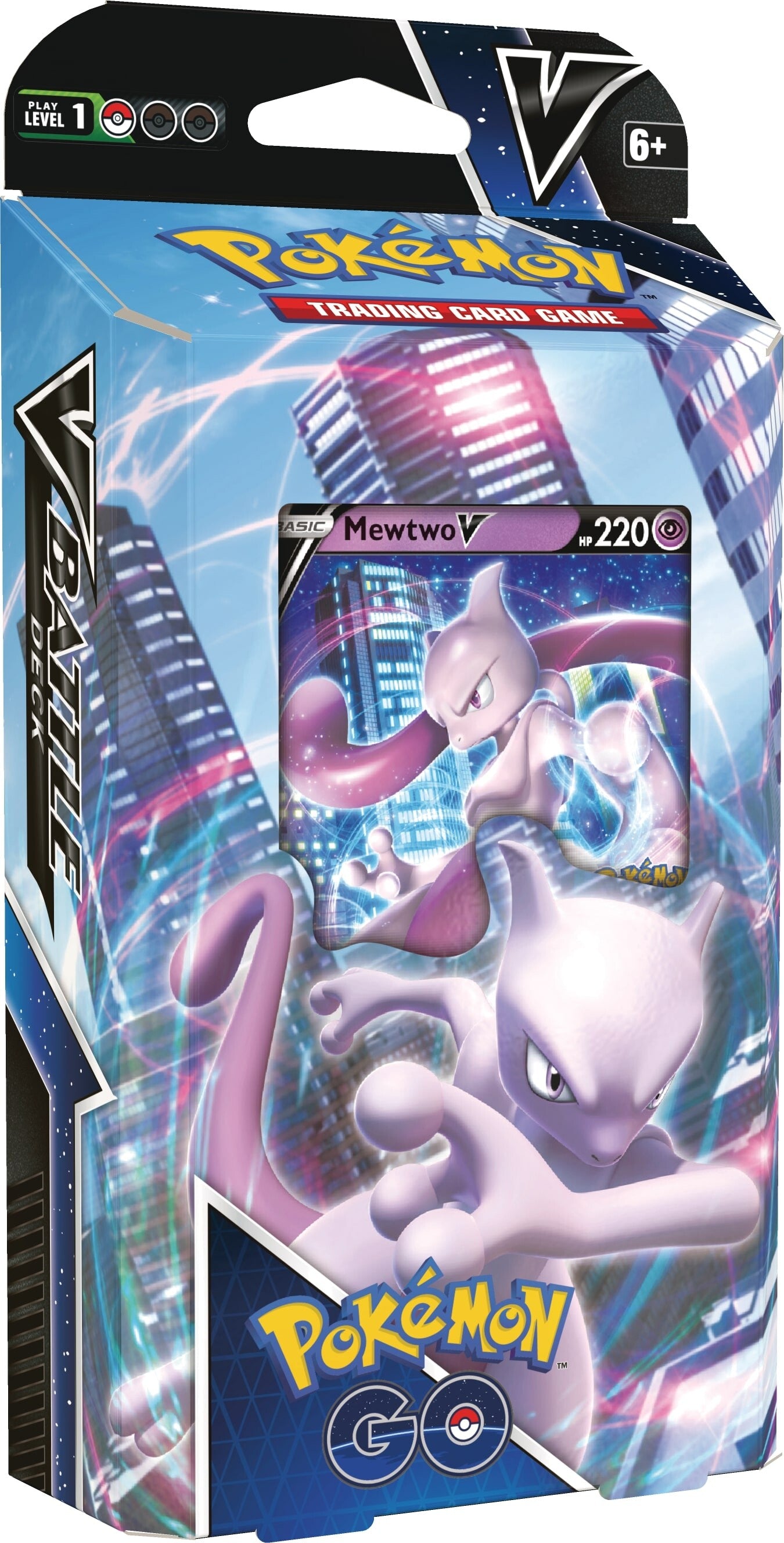 Pokemon GO - V Battle Deck (Mewtwo V) | Rock City Comics