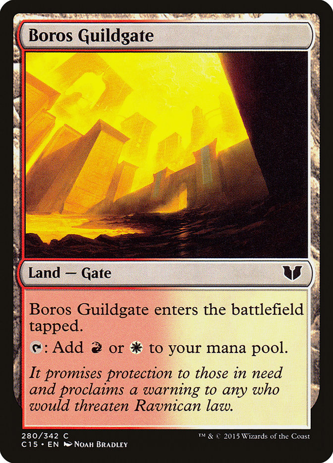 Boros Guildgate [Commander 2015] | Rock City Comics