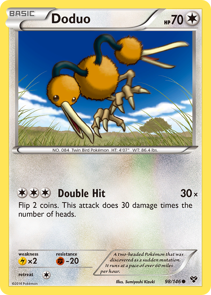 Doduo (98/146) [XY: Base Set] | Rock City Comics