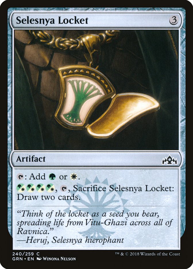 Selesnya Locket [Guilds of Ravnica] | Rock City Comics