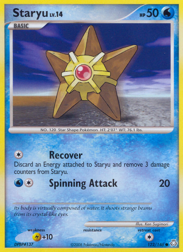 Staryu (122/146) [Diamond & Pearl: Legends Awakened] | Rock City Comics