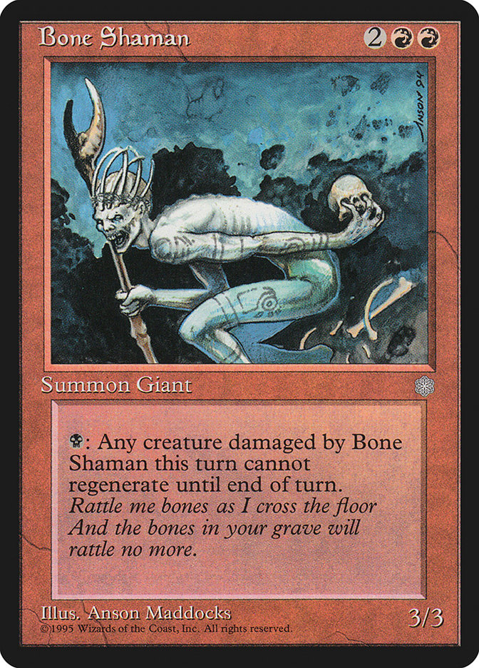 Bone Shaman [Ice Age] | Rock City Comics
