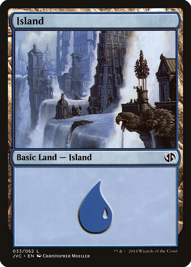 Island (33) [Duel Decks Anthology] | Rock City Comics