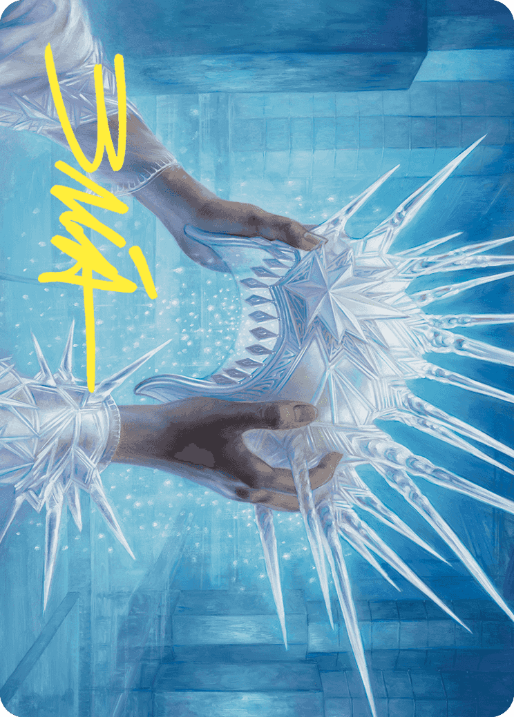 Hylda's Crown of Winter Art Card (Gold-Stamped Signature) [Wilds of Eldraine Art Series] | Rock City Comics