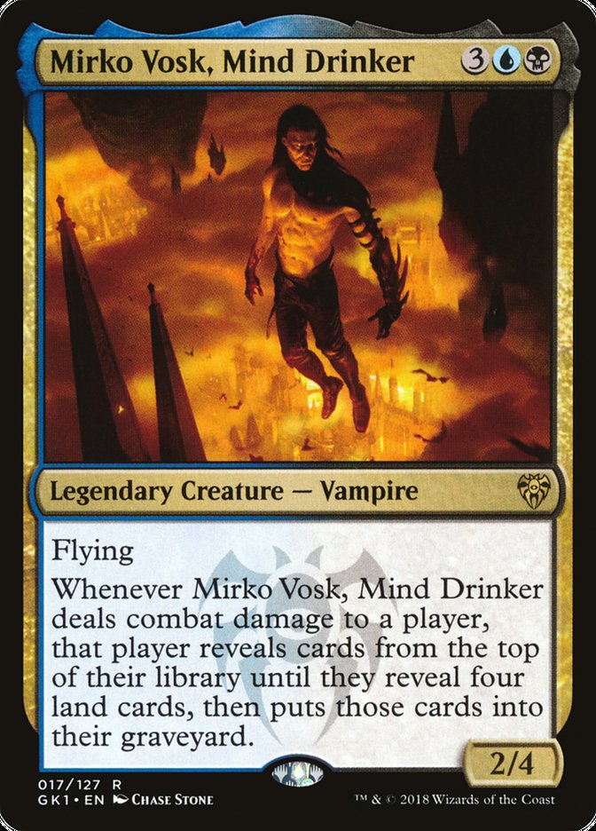 Mirko Vosk, Mind Drinker [Guilds of Ravnica Guild Kit] | Rock City Comics
