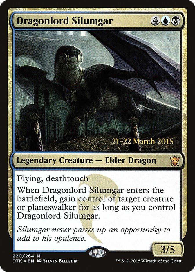 Dragonlord Silumgar  [Dragons of Tarkir Prerelease Promos] | Rock City Comics