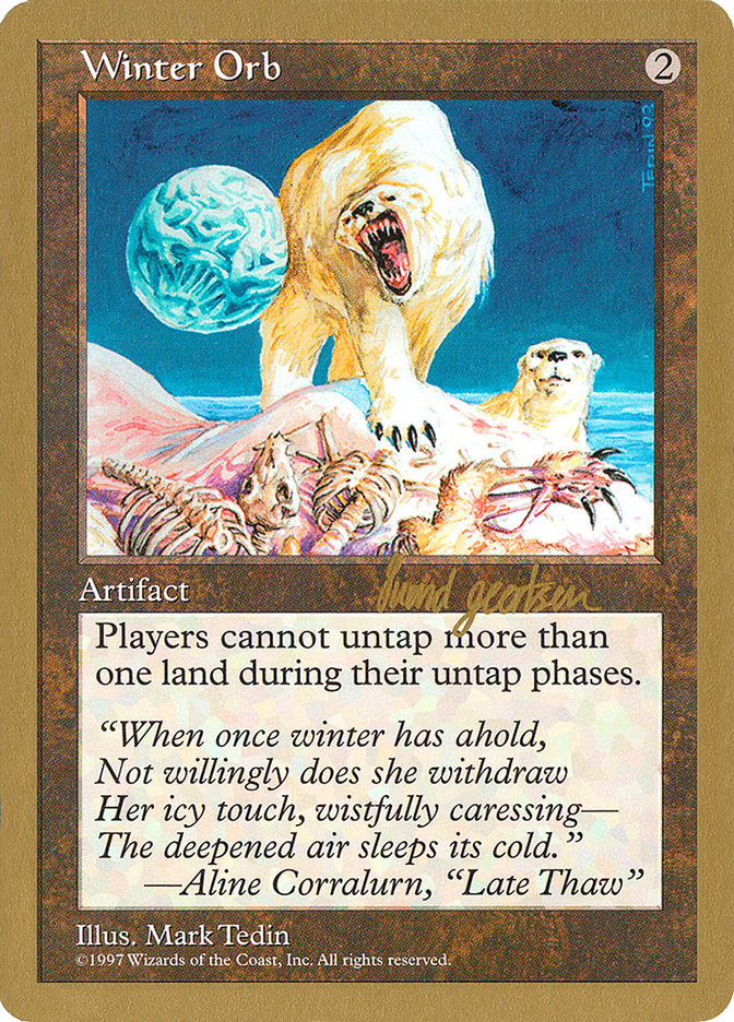 Winter Orb (Svend Geertsen) [World Championship Decks 1997] | Rock City Comics