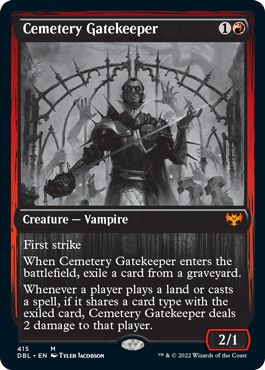 Cemetery Gatekeeper [Innistrad: Double Feature] | Rock City Comics