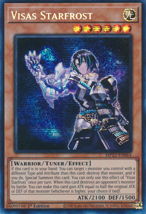 Visas Starfrost [MP23-EN064] Prismatic Secret Rare | Rock City Comics