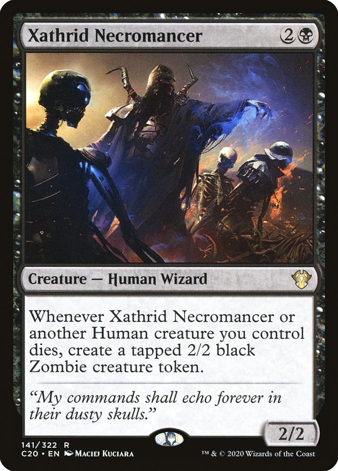 Xathrid Necromancer [Commander 2020] | Rock City Comics