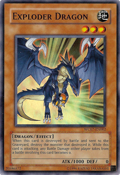 Exploder Dragon [WC07-EN002] Super Rare | Rock City Comics