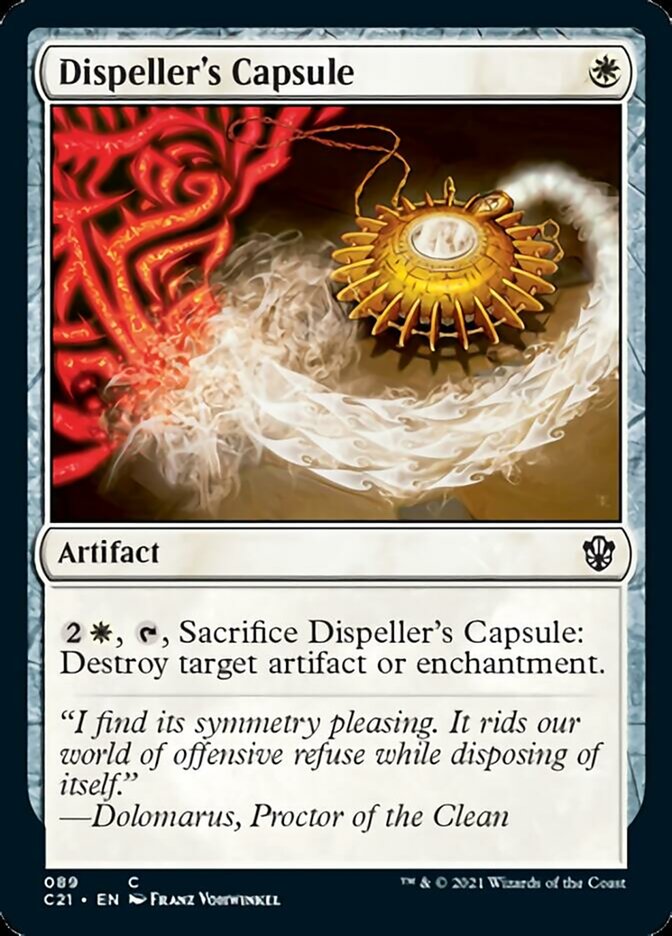 Dispeller's Capsule [Commander 2021] | Rock City Comics