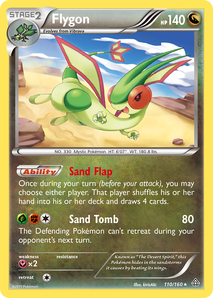 Flygon (110/160) [XY: Primal Clash] | Rock City Comics