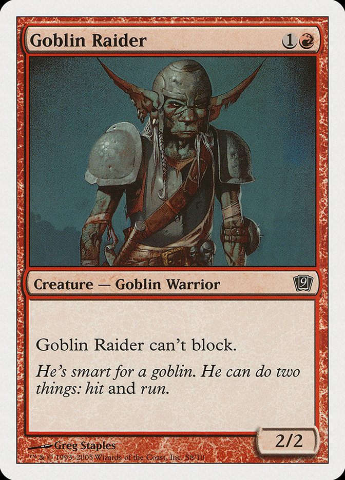 Goblin Raider [Ninth Edition] | Rock City Comics