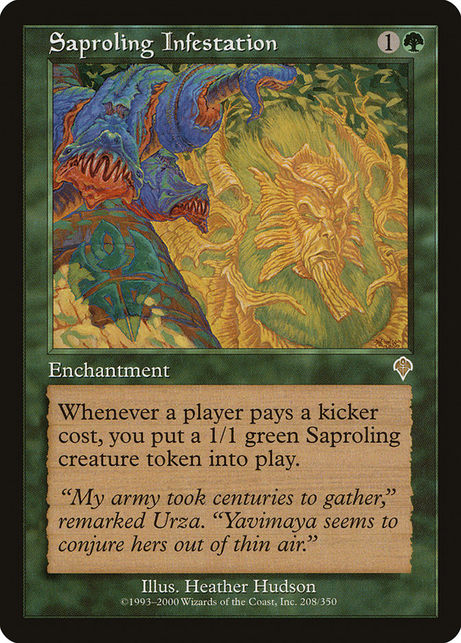 Saproling Infestation [Invasion] | Rock City Comics