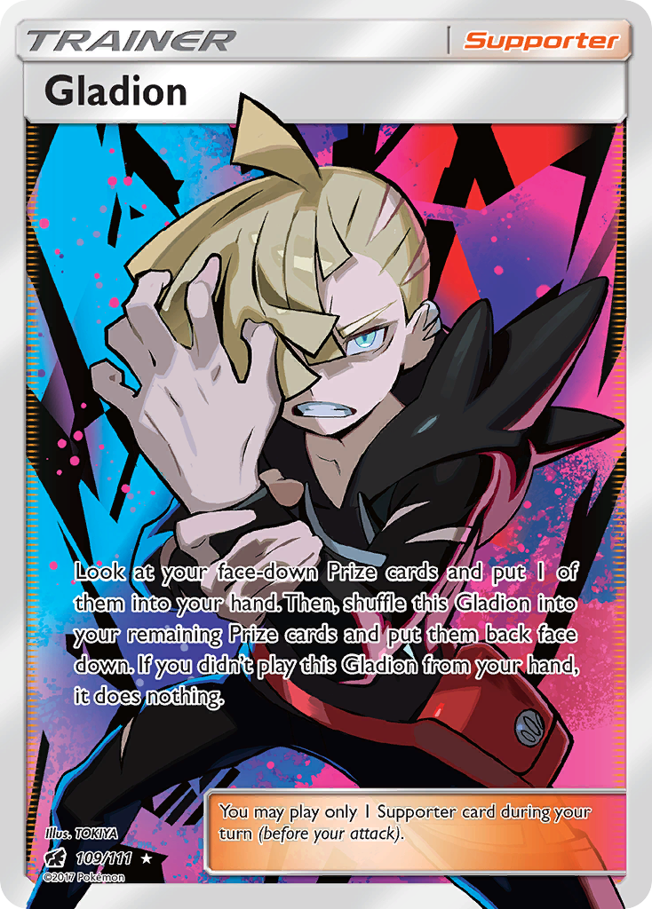 Gladion (109/111) [Sun & Moon: Crimson Invasion] | Rock City Comics