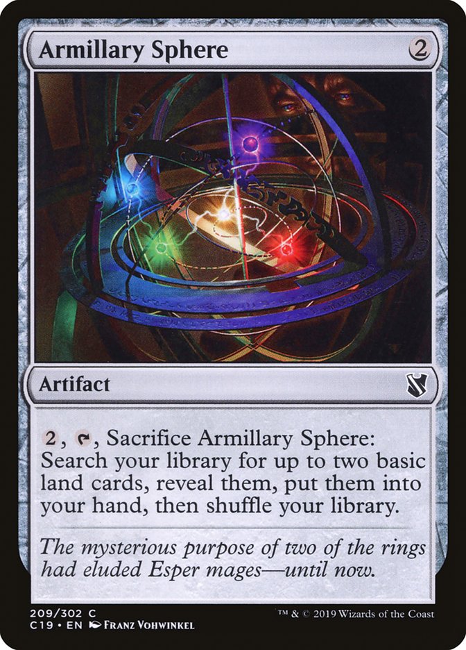 Armillary Sphere [Commander 2019] | Rock City Comics