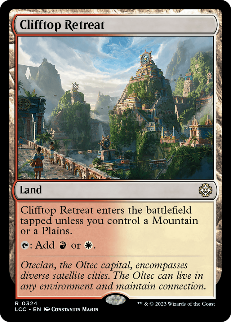 Clifftop Retreat [The Lost Caverns of Ixalan Commander] | Rock City Comics