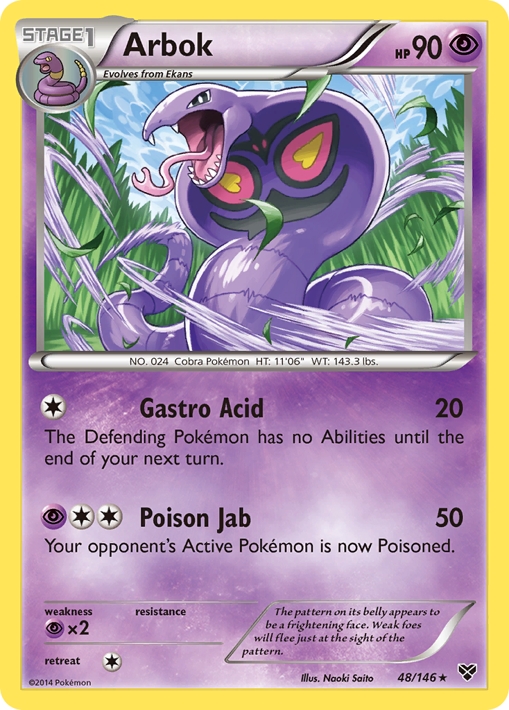 Arbok (48/146) [XY: Base Set] | Rock City Comics