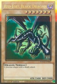 Red-Eyes Black Dragon [MAGO-EN003] Gold Rare | Rock City Comics