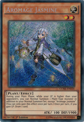 Aromage Jasmine [CORE-EN034] Secret Rare | Rock City Comics